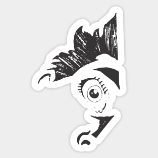 Abstract Eye Art Sticker